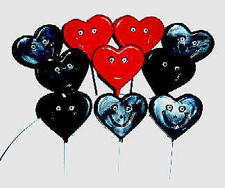Smiling Heart Pops w/Sugar Eyes