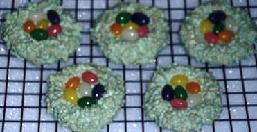 Krispies Bunny Nests