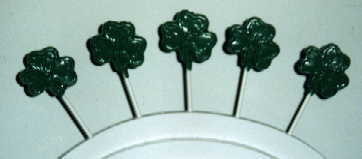 Smiling Shamrock Pops