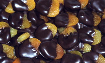 Chocolate Dipped Apricots