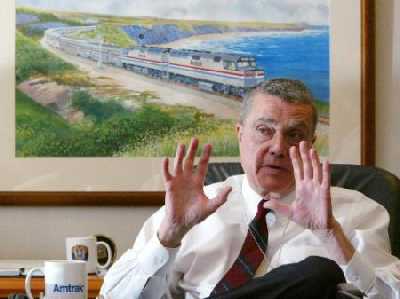 David Gunn, presidente de Amtrak. (Foto cortes�a Yahoo/AP)