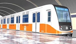 As se vern los 45 trenes nuevos que CAF y Bombardier suministrarn al metro de Mxico (Foto cortesa Bombardier)