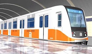 As� se ver�n los 45 trenes nuevos que CAF y Bombardier suministrar�n al metro de M�xico (Foto cortes�a Bombardier)