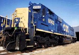As� luce el nuevo esquema corporativo de colores de CSX.