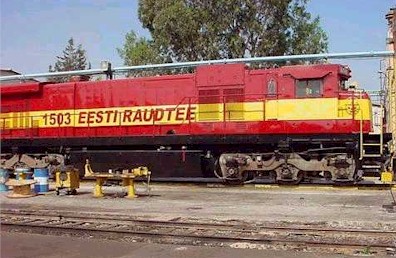 As� lucir�n las GE C36-7 que trabajar�n en Estonia. (Foto cortes�a Philip Wormald)