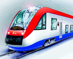Impresi�n art�stica de los trenes Coradia para Italia. (Cortes�a Alstom)