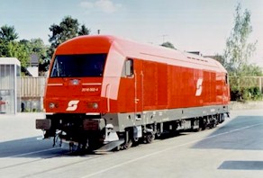 La nueva H�rcules de Siemens para los ferrocarriles de Austria. Foto cortes�a Siemens.
