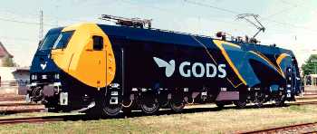 Locomotora DSB3100 dual utilizada entre Suecia y Alemania.