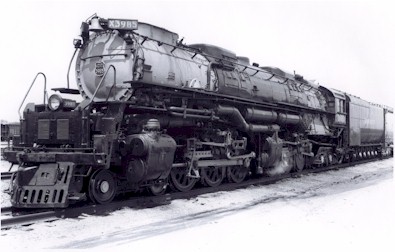 La "Challenger" N 3985 del ferrocarril Union Pacific. (Foto cortesa UP)