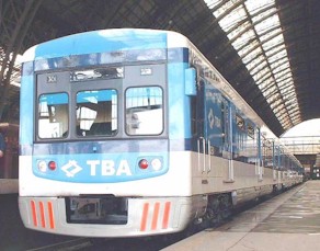 Primer tren Puma de TBA para la lnea Retiro-J-L-Surez. (Foto cortesa TBA)