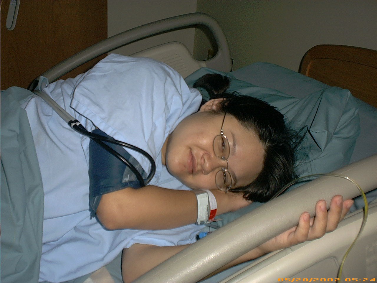Mom in labor