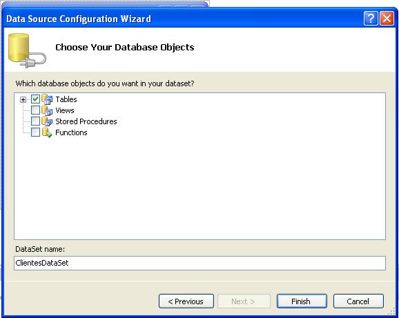 Data Source Configuração