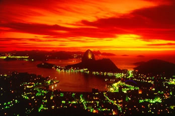 Guanabara Bay at Night!