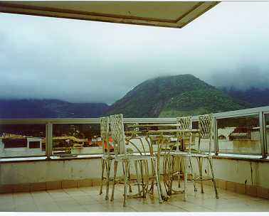 Vista para as montanhas