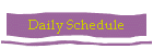 Daily Schedule