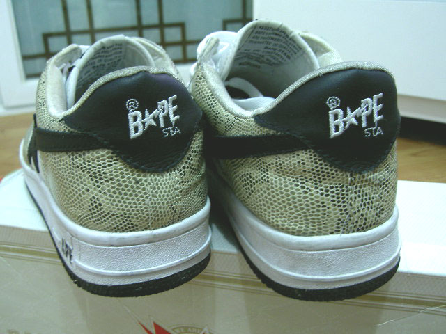 a bathing ape bapesta real fake