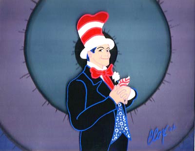 Broadway star Bryan Batt in SEUSSICAL-The Musical--Original Artwork by Edward R. Cox All Rights Reserved
