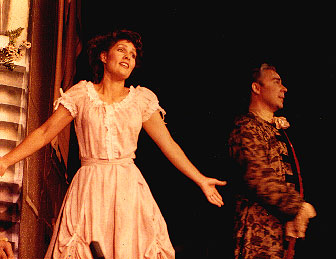 Linda Pritchett as Abigail and Edward R. as John