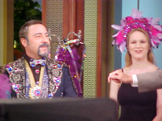 From left:  Edward R. & Tara win big prizes!