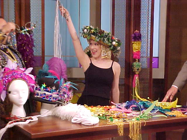 Remember-NEVER give Tara a prop!