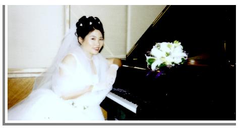 Edith at the piano