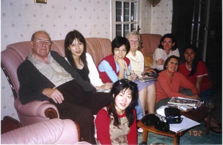 At Bill's home