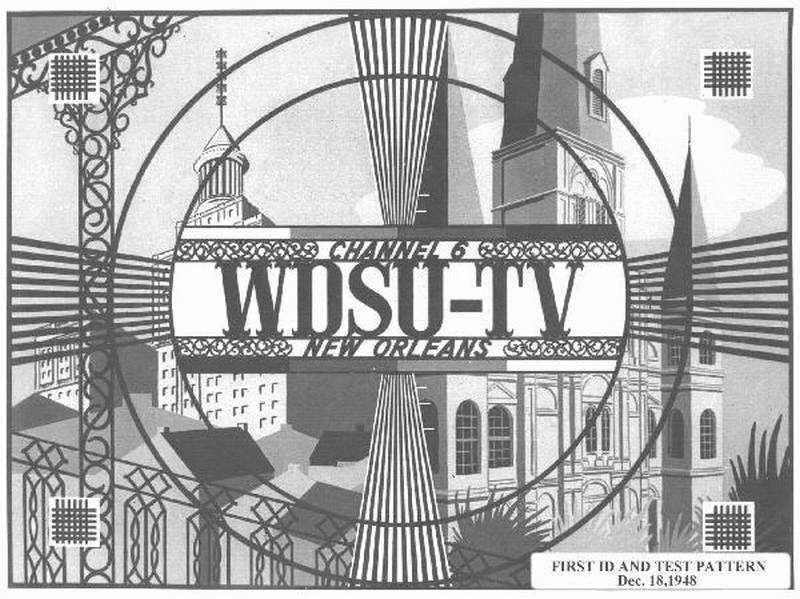  WDSU-TV 1948 Test Pattern 
