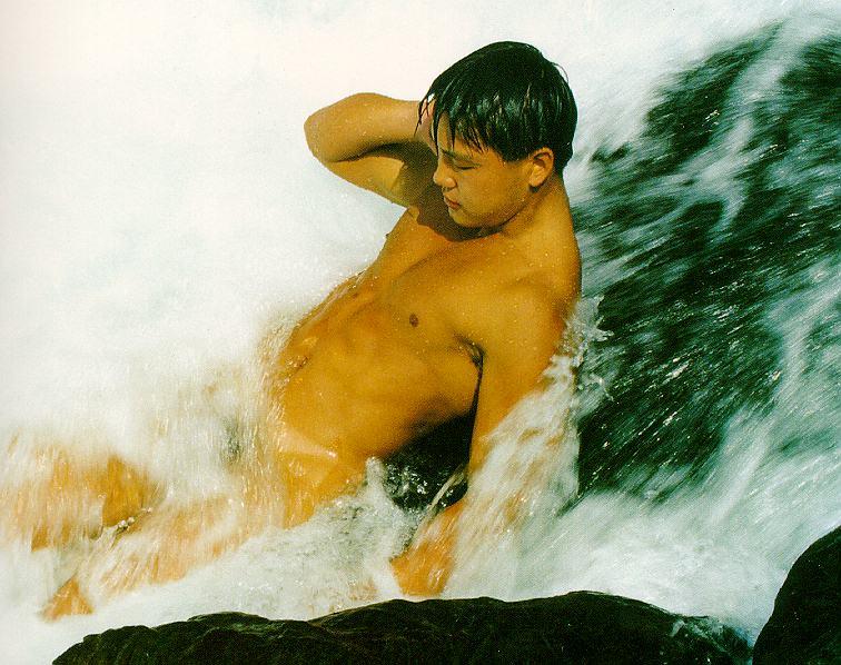 [Boy in Rapids]