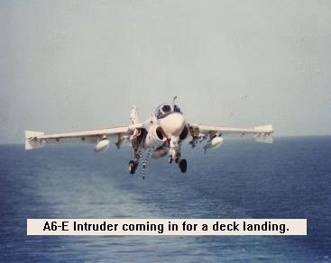 Intruder landing