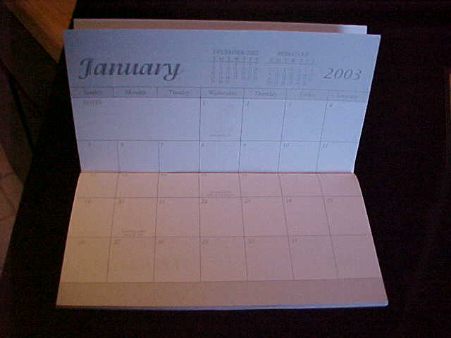 Inside of Planner
