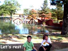 Rest a while.