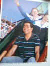 At black pool On a ride.