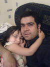 Uk, Glasgow, With Niece NEHA. 14 Jul 2006