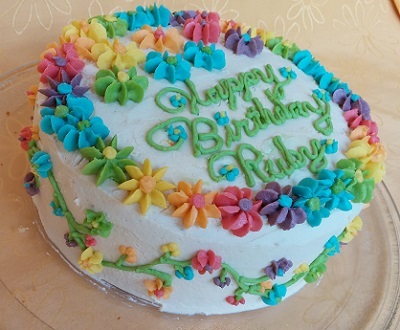 Yellow Flower Cake