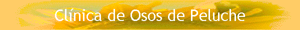 Cl�nica de Osos de Peluche