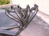 TR8 headers right side closeup