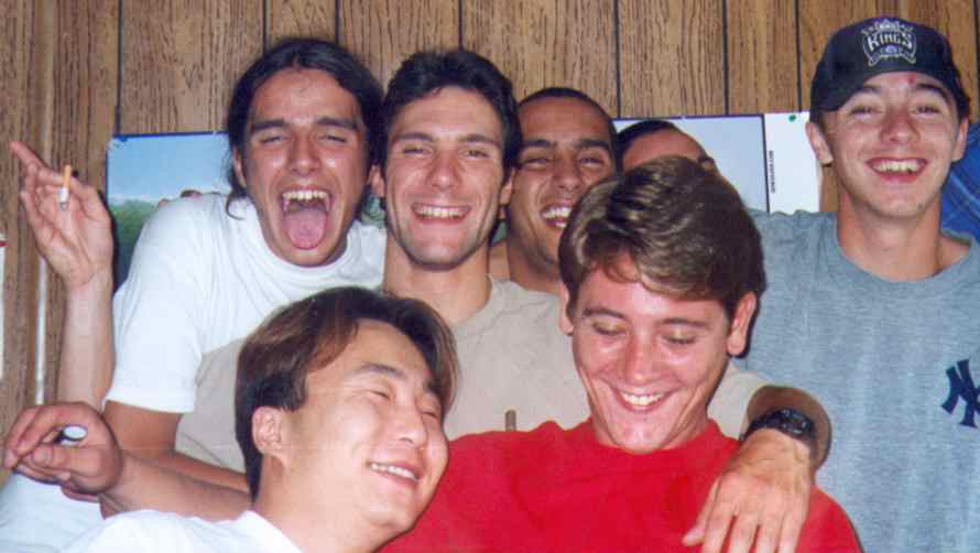 J.B., Xavier, Bruno, Alex, Chris and Hugo