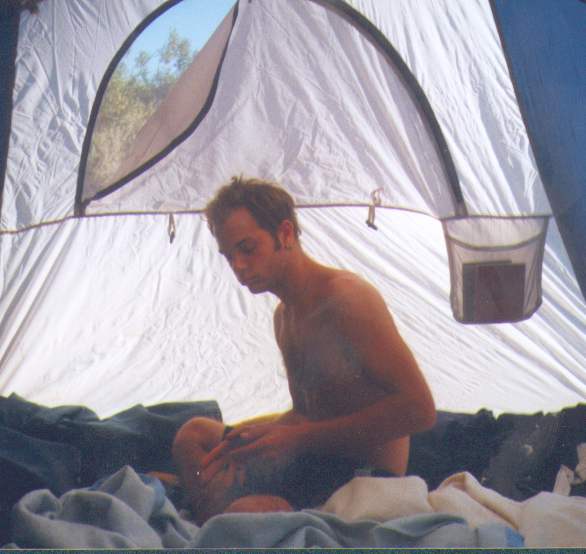 Sleepy Fred in the morning...
