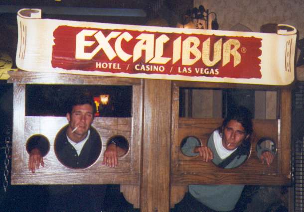 Xavier & J.B. in Excalibur