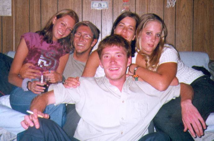 Franka, Andi, Barbara, Alex and Pierre