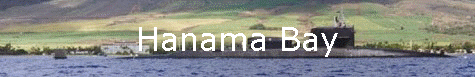 Hanama Bay