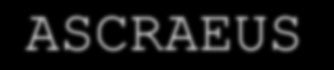 WELCOME TO OFFICIAL ASCRAEUS PAGE