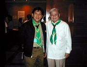 The Mayor with Senator Joker Arroyo in the recent National BSP Conference of Leaders...