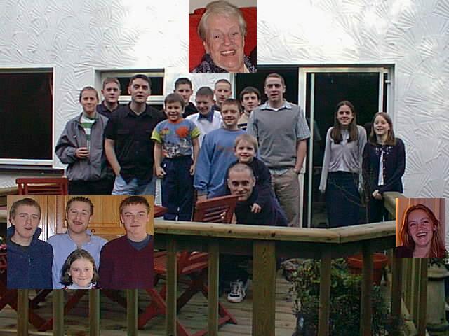 Cookes at Christmas 1999!