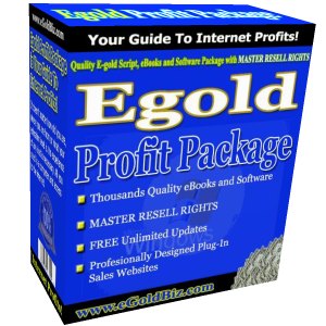 Egold Profit Package is Your Guide To Internet Profits!