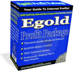 Egold Profit Package is Your Guide To Internet Profits!