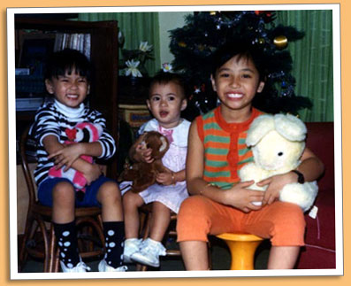 Carla with Monique and Ate Dinky