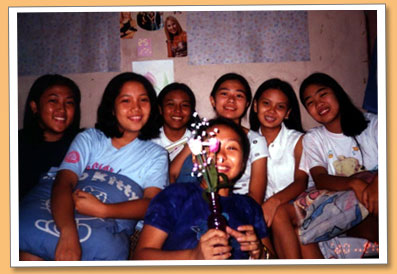 Carla with Kalay girls