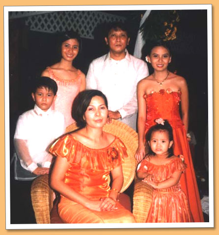 Carla with family