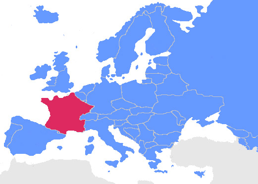 Map of France